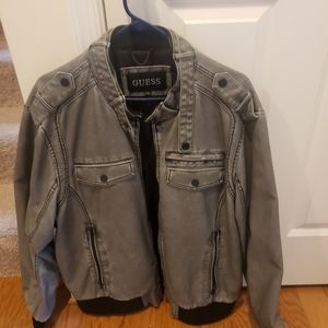 Guess leather jacket